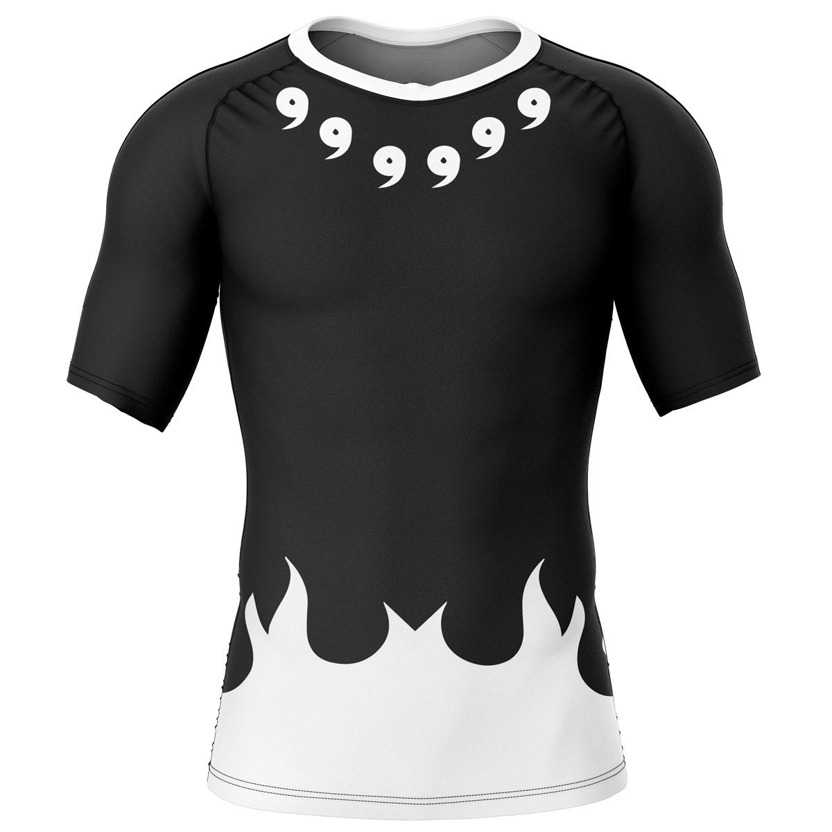 Morukai "Sage of Six Paths" Naruto Short Sleeve Rash Guard Compression Shirt