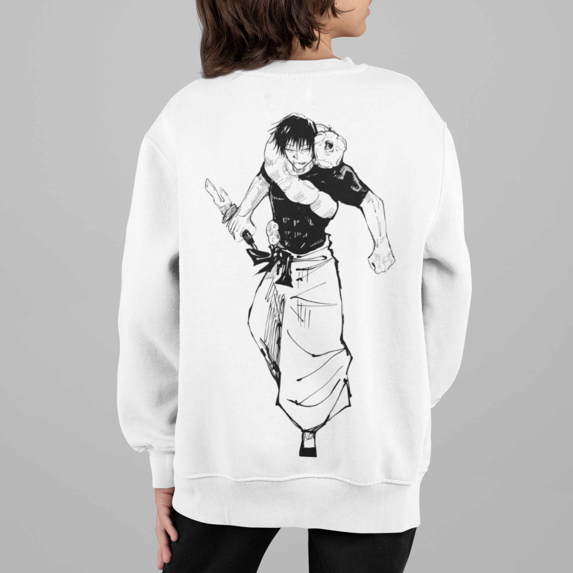 Morukai "Toji Fushiguro Sorcerer Killer" Jujutsu Kaisen Unisex Sweatshirt