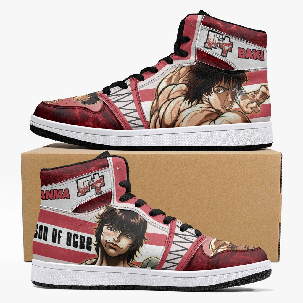 Morukai "Baki Hanma Baki Mid 1 Basketball Shoes