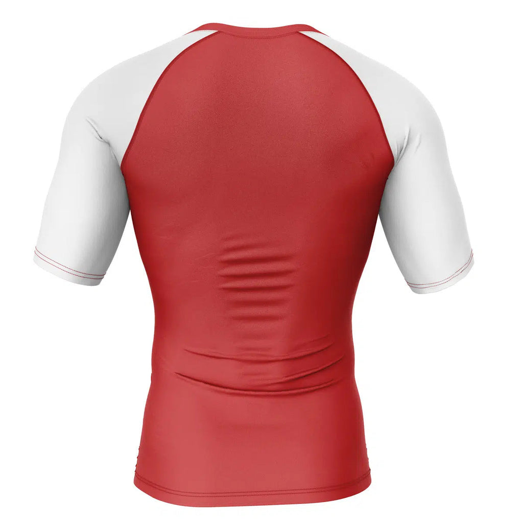 Morukai "Baki Hanma" Baki Short Sleeve Rash Guard Compression Shirt