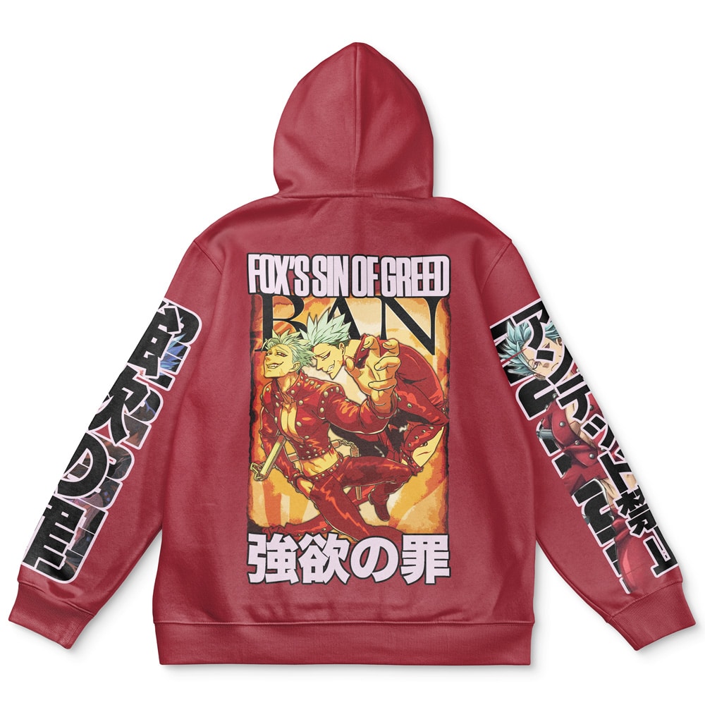 Morukai "Ban" The Seven Deadly Sins Streetwear Hoodie
