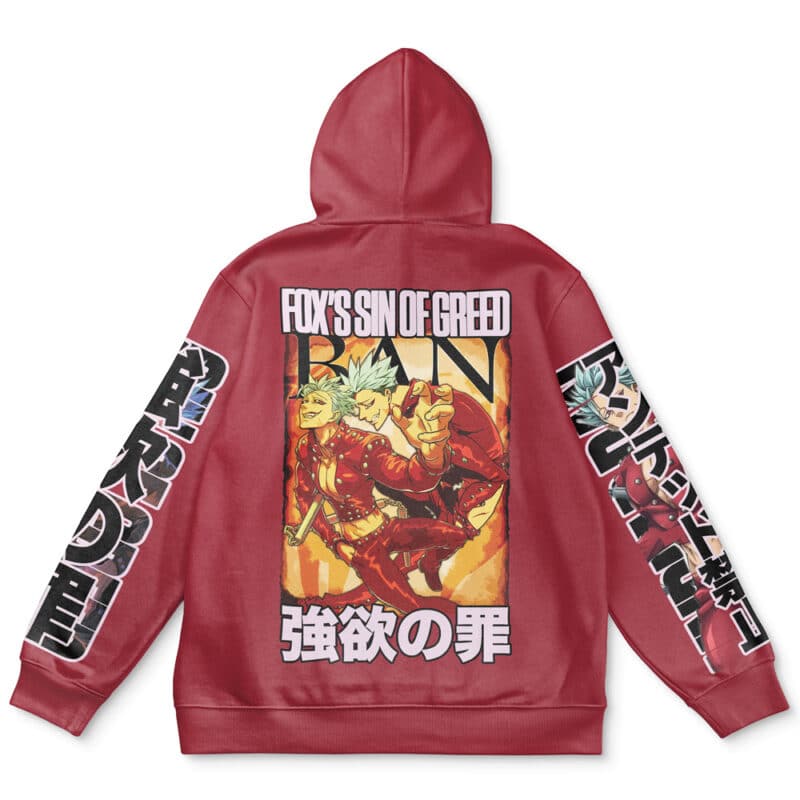 Morukai "Ban" The Seven Deadly Sins Streetwear Hoodie