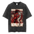 Morukai "Baki Hanma" Baki Hanma Vintage Washed Oversized T-Shirt