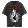 Morukai "Power" Chainsaw Man Vintage Washed Oversized T-Shirt