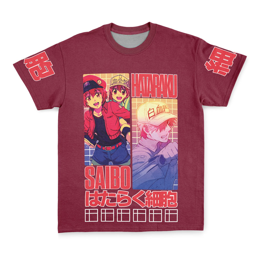 Morukai "Red Blood Cell" Cells at Work! Streetwear T-Shirt