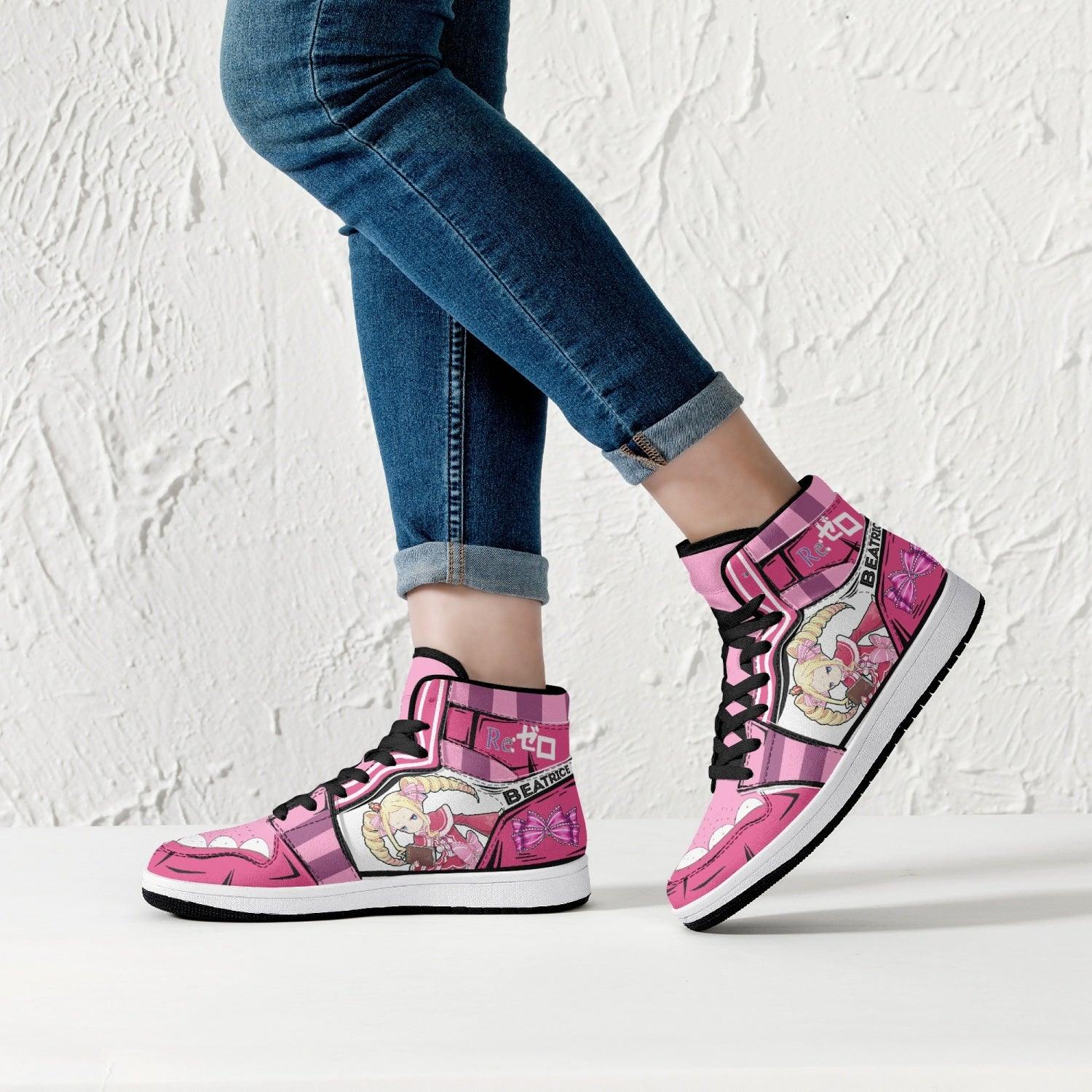 Morukai "Beatrice ReZero Mid 1 Basketball Shoes