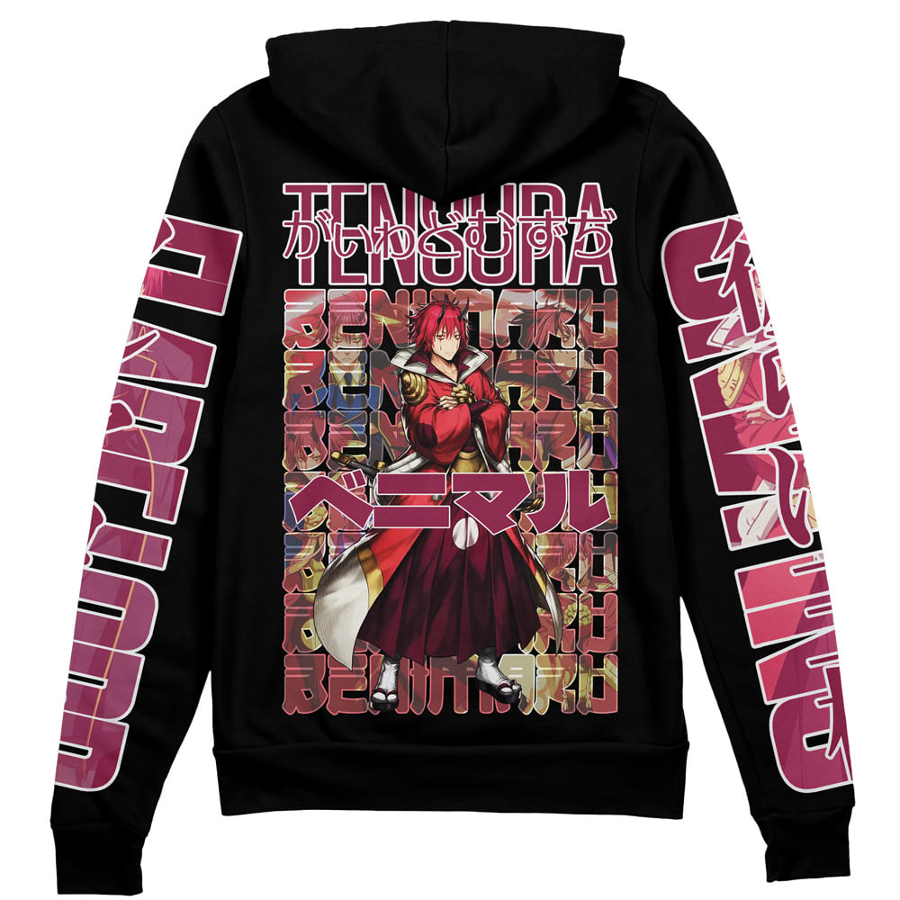 Morukai "Benimaru That Time I Got Reincarnated as a Slime Streetwear Zip Hoodie Jacket