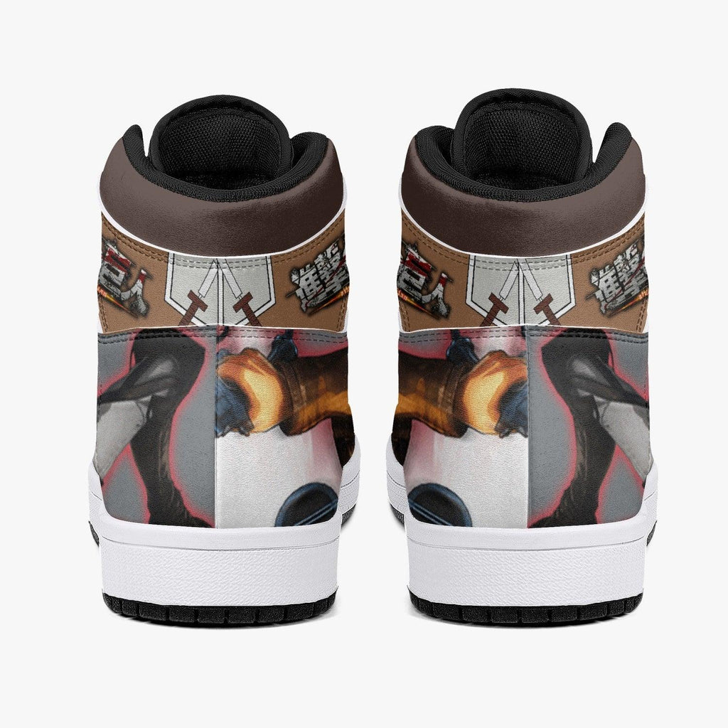 Morukai "Bertholdt Hoover Training Corps Attack on Titan Mid 1 Basketball Shoes