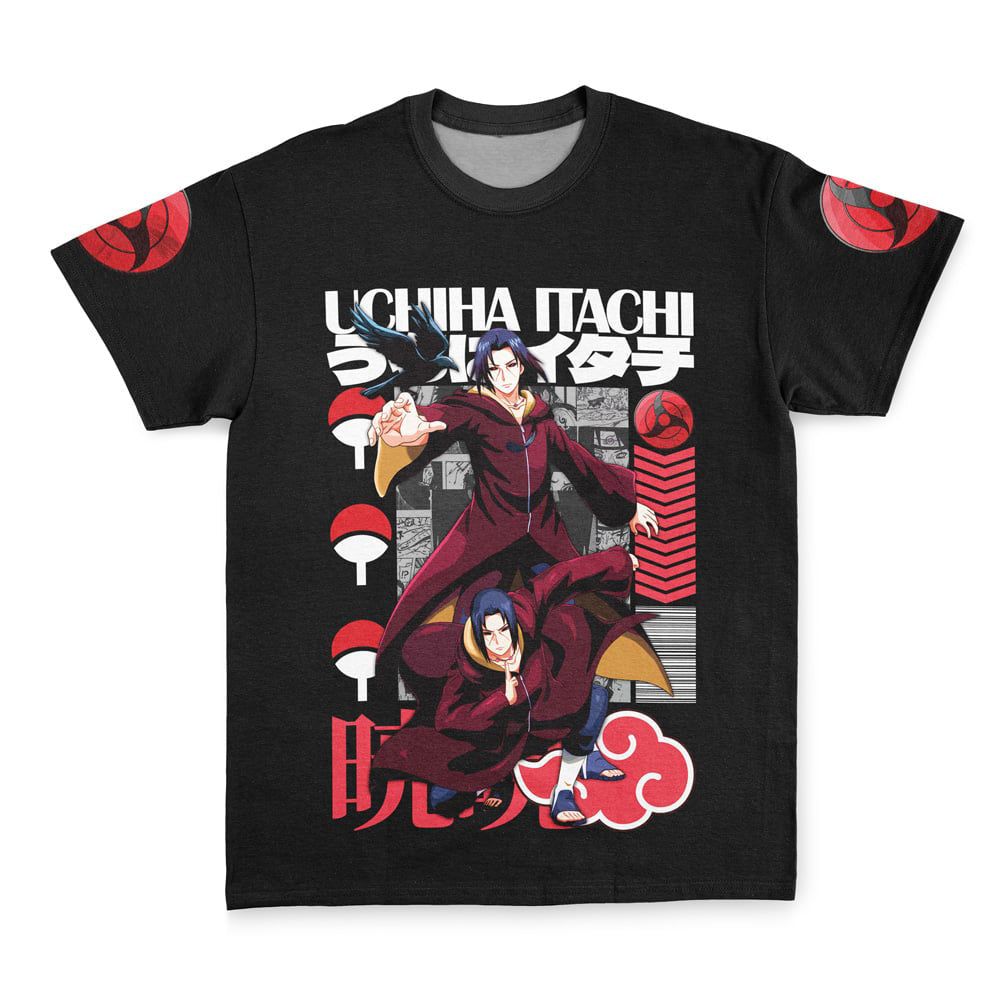 Morukai "Uchiha Itachi V2 Naruto Streetwear T-Shirt