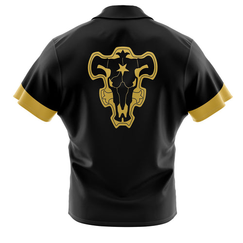 Morukai "Black Bull Squad" Black Clover Hawaiian Shirt