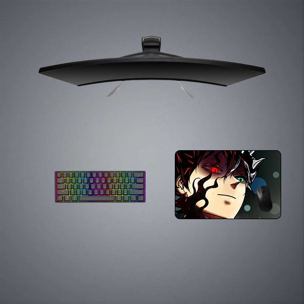 Morukai "Asta Face" Black Clover Gaming Mouse Pad