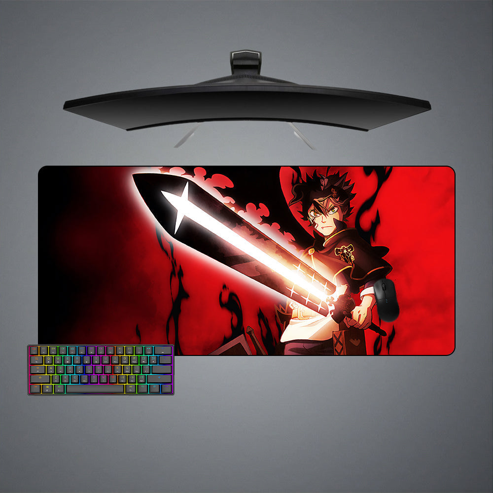 Morukai "Asta Sword" Black Clover Gaming Mouse Pad