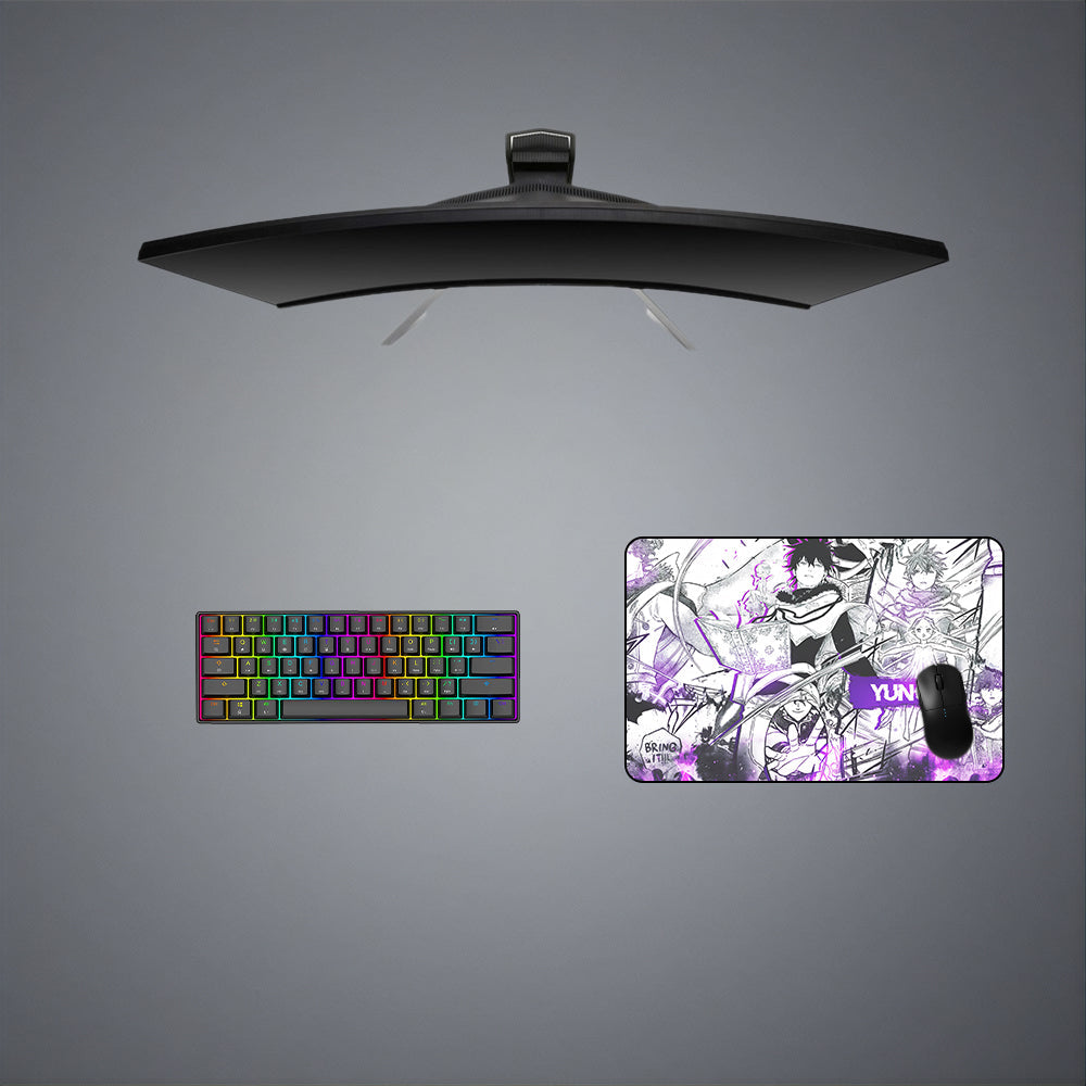 Morukai "Yuno Grinberryall" Black Clover Gaming Mouse Pad