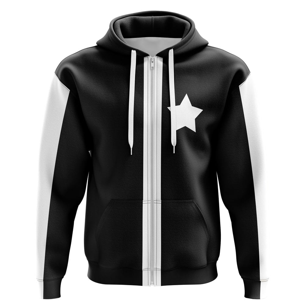 Morukai "Black Rock Shooter Streetwear Zip Hoodie Jacket