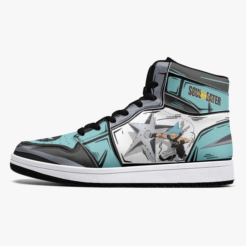 Morukai "Black Star Soul Eater Mid 1 Basketball Shoes