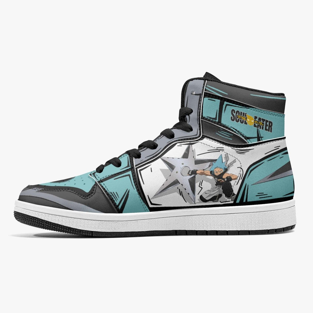 Morukai "Black Star Soul Eater Mid 1 Basketball Shoes