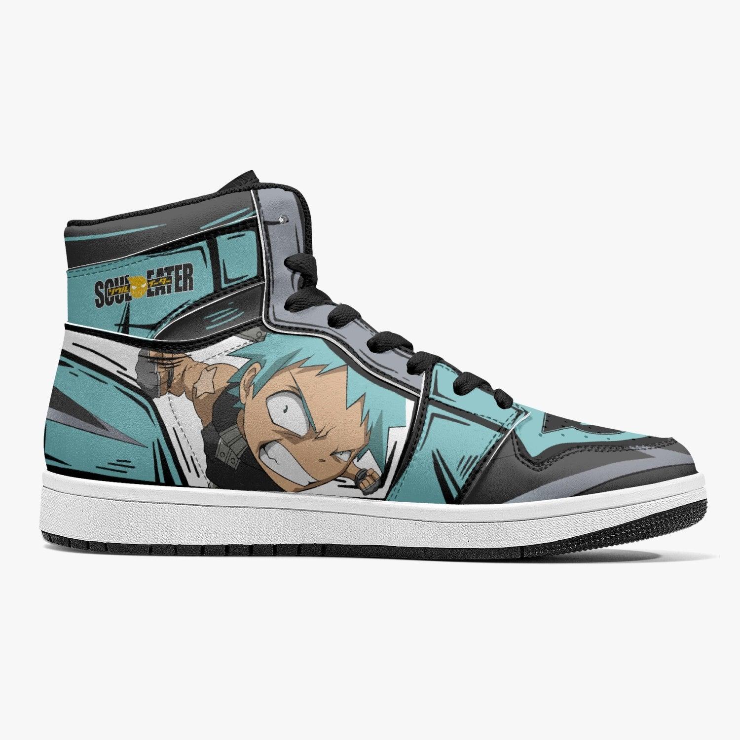 Morukai "Black Star Soul Eater Mid 1 Basketball Shoes