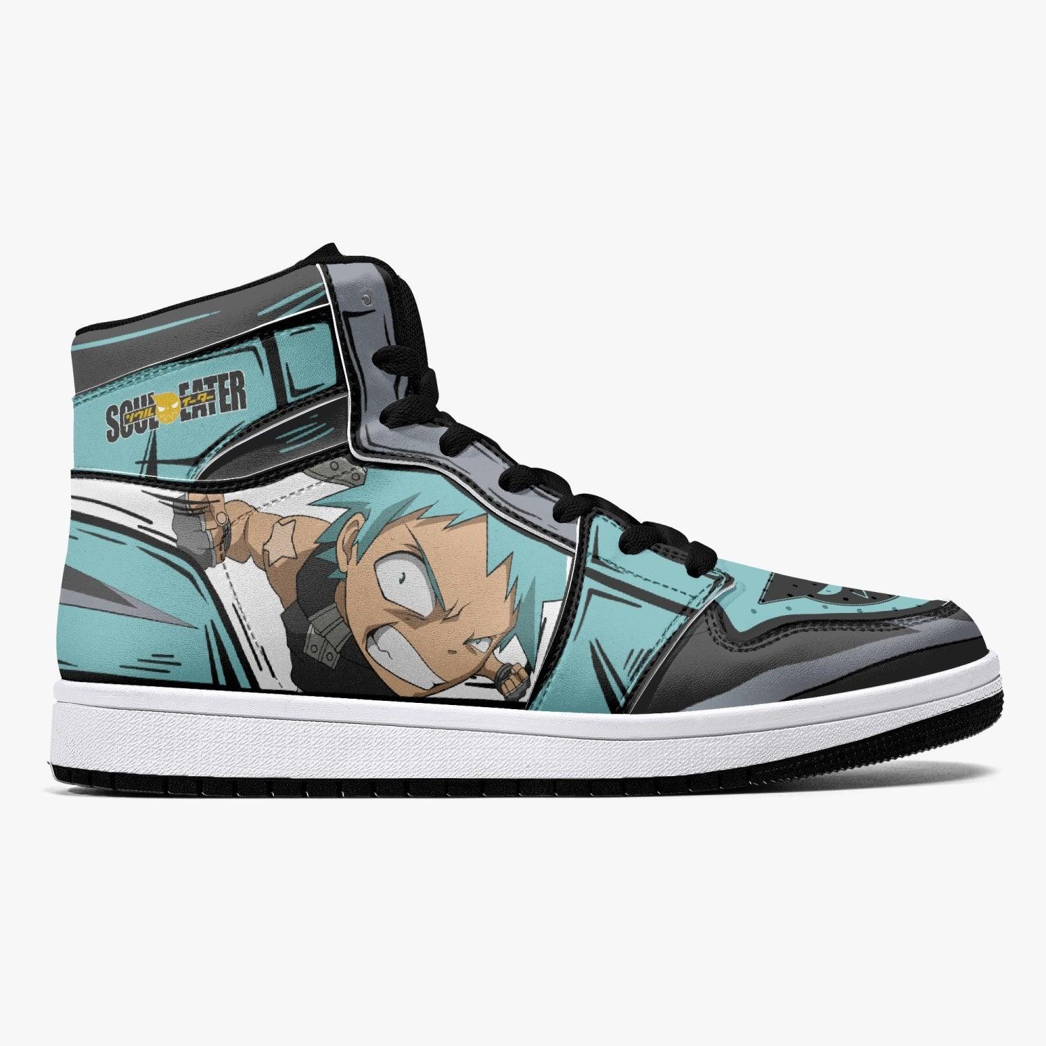 Morukai "Black Star Soul Eater Mid 1 Basketball Shoes