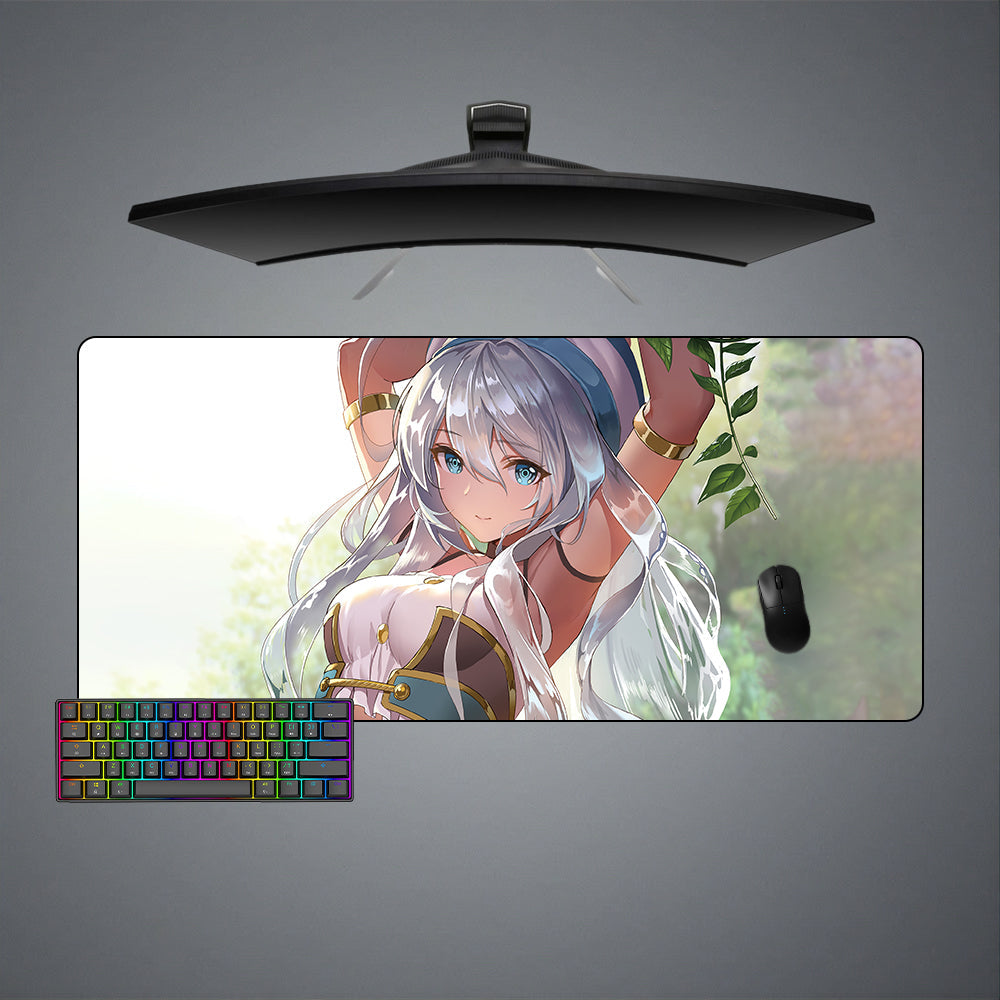 Morukai "Blue Eyed Girl" Original Gaming Mouse Pad