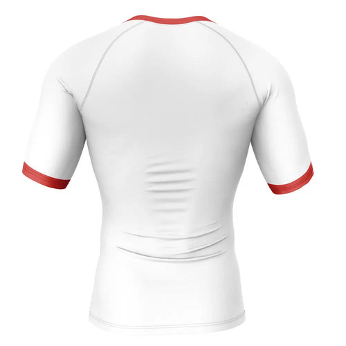 Morukai "Body Improvement Club Mob Psycho 100 Short Sleeve Rash Guard Compression Shirt