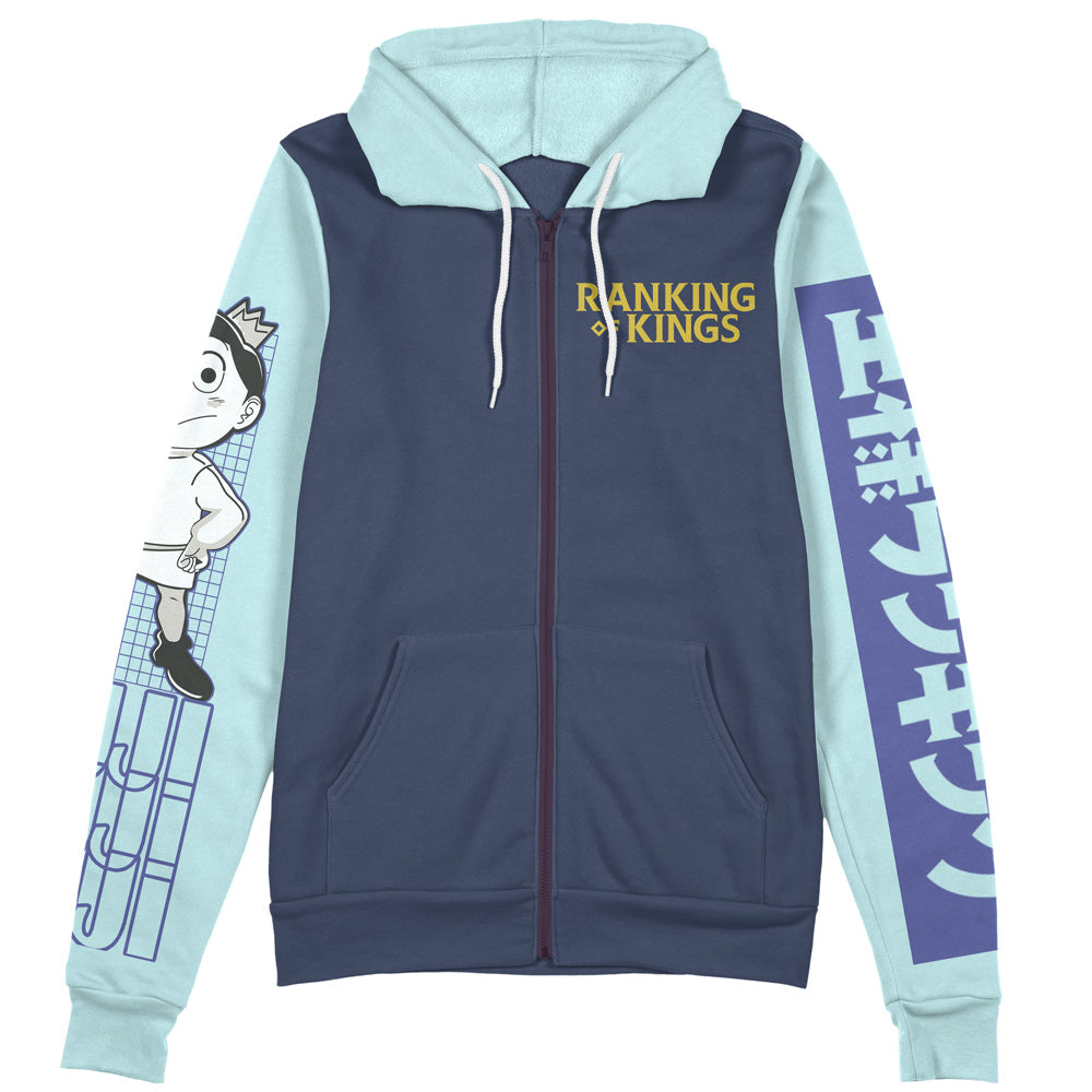 Morukai "Bojji" Ranking of Kings Streetwear Zip Hoodie Jacket