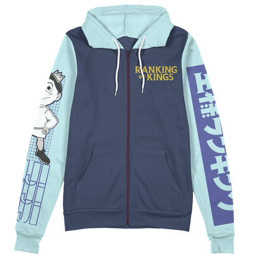Morukai "Bojji" Ranking of Kings Streetwear Zip Hoodie Jacket