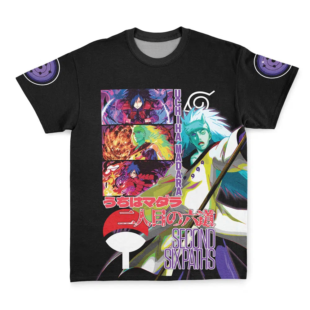 Morukai "Uchiha Madara V2 Naruto Streetwear T-Shirt