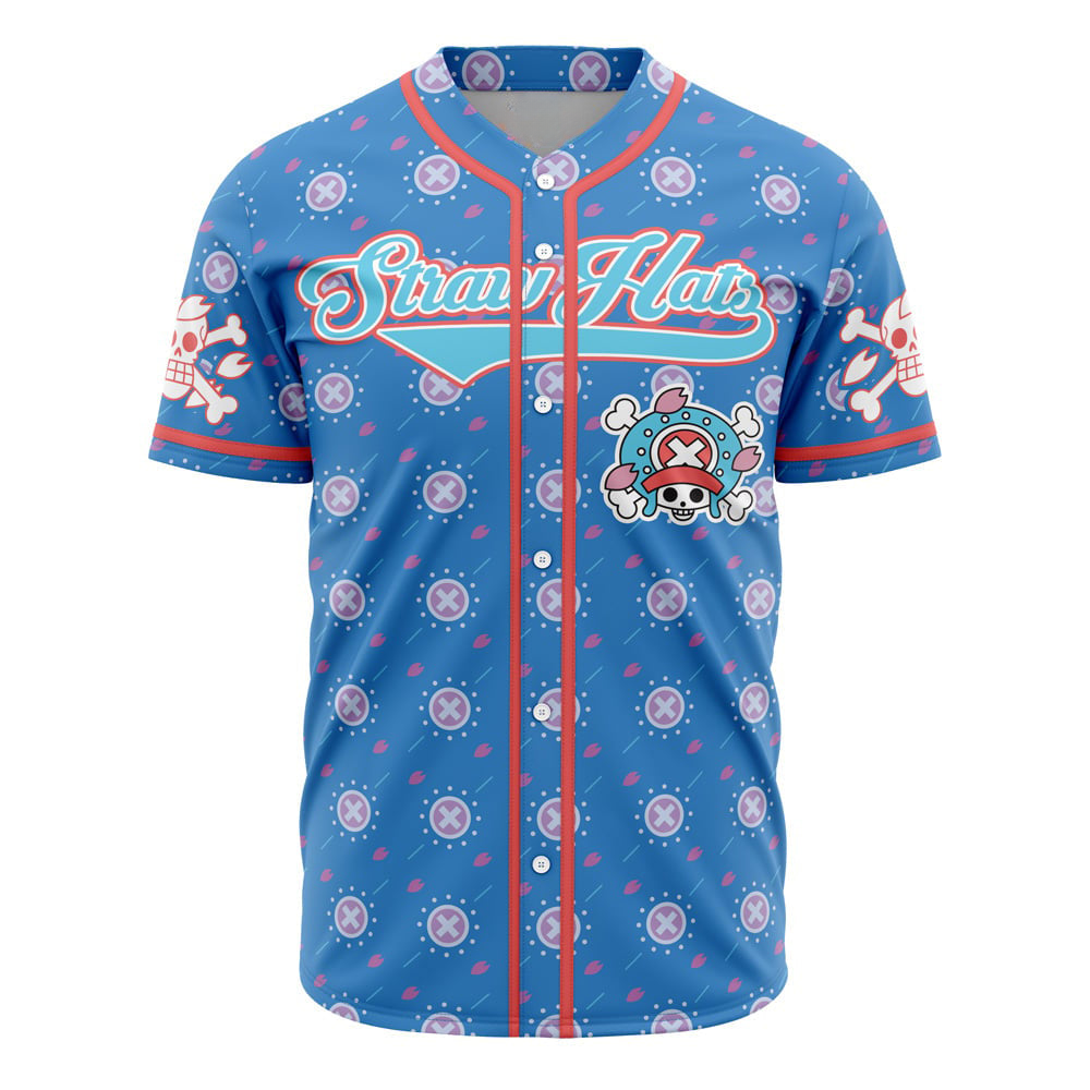 Morukai "Straw Hats Chopper One Piece Baseball Jersey