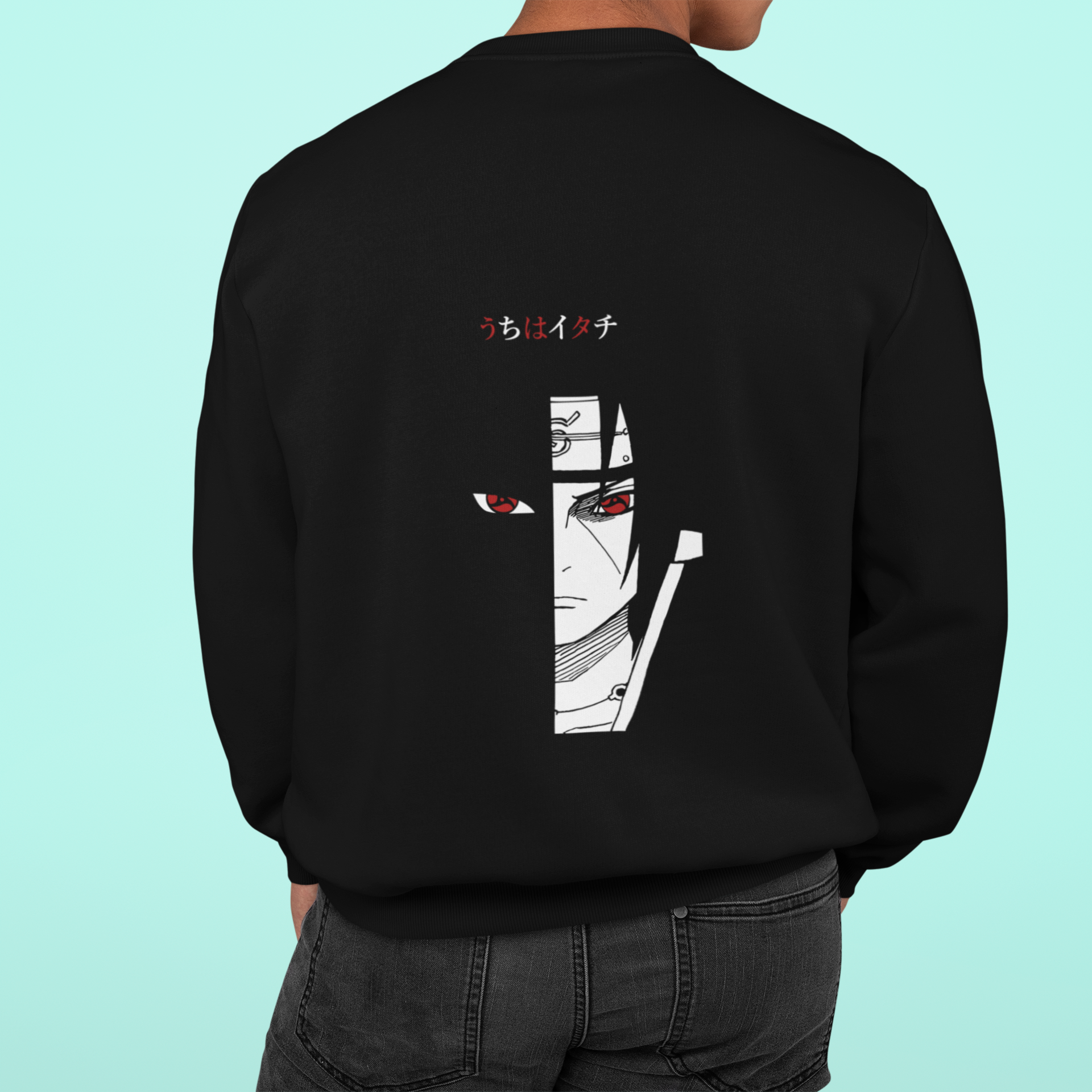 Morukai "Itachi Uchiha Mangekyou Sharingan" Naruto Unisex Sweatshirt