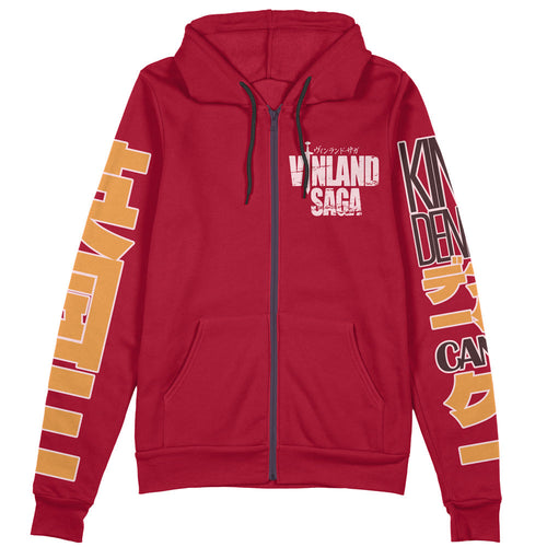 Morukai "Canute" Vinland Saga Streetwear Zip Hoodie Jacket