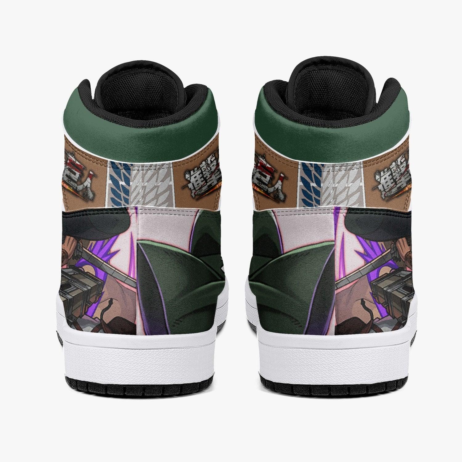 Morukai "Captain Levi Attack on Titan Mid 1 Basketball Shoes