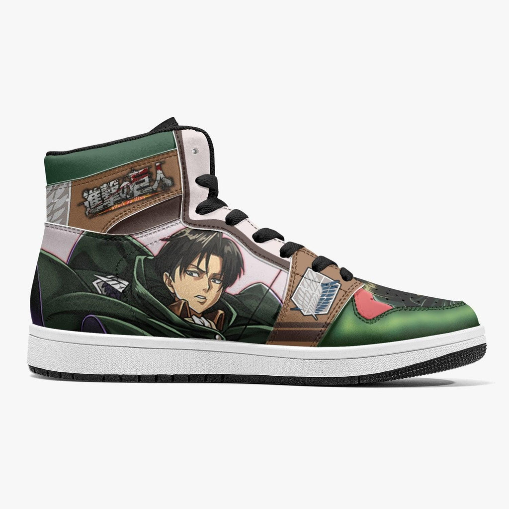 Morukai "Captain Levi Attack on Titan Mid 1 Basketball Shoes