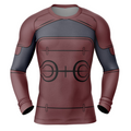 Morukai "Hashirama Senju Naruto Long Sleeve Rash Guard Compression