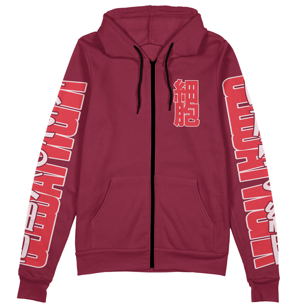 Morukai "Red Blood Cell" Cells at Work! Streetwear Zip Hoodie Jacket