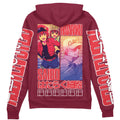 Morukai "Red Blood Cell" Cells at Work! Streetwear Zip Hoodie Jacket