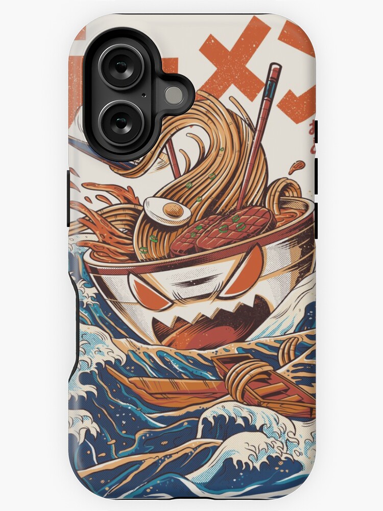 Morukai "The Great Ramen off Kanagawa" iPhone (11-16) Phone Case