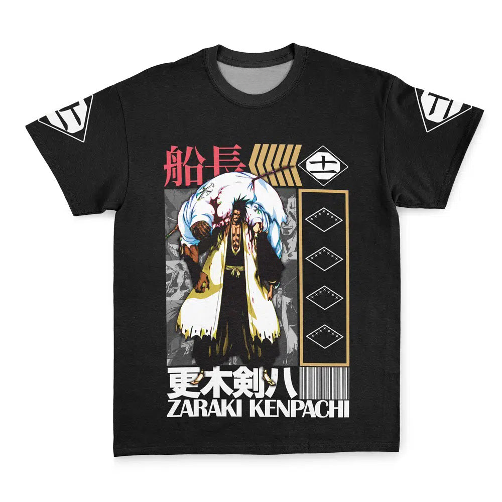 Morukai "Kenpachi Zaraki TYBW" Bleach Streetwear T-Shirt