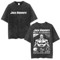 Morukai "Jack Hanma" Baki Hanma Vintage Washed Oversized T-Shirt