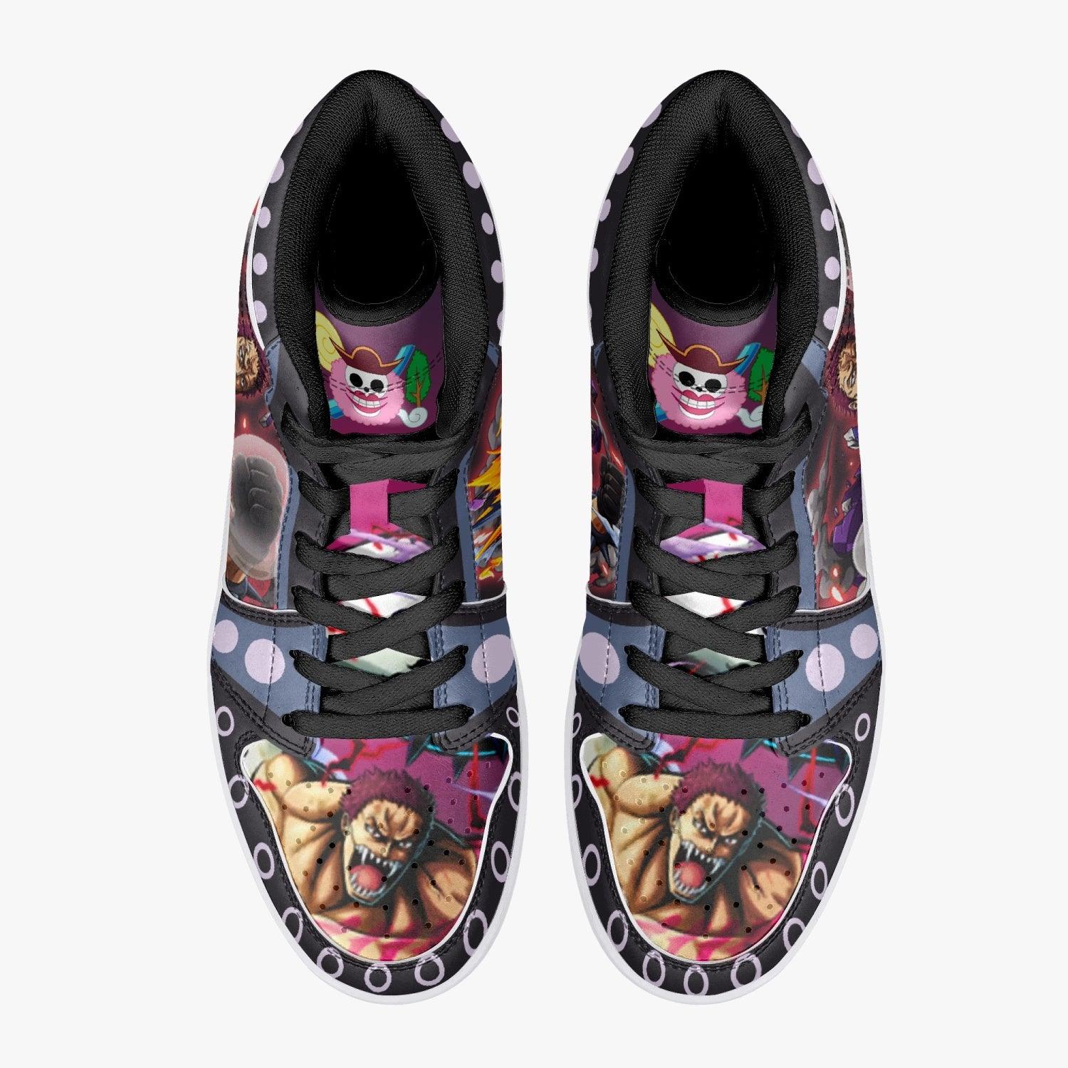 Morukai "Charlotte Katakuri Awakening One Piece Mid 1 Basketball Shoes