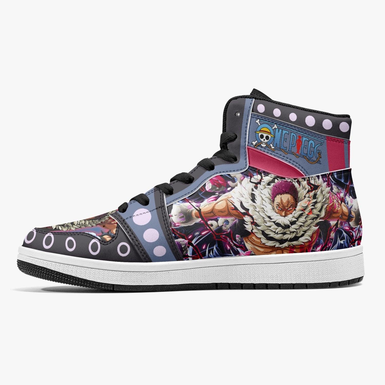 Morukai "Charlotte Katakuri One Piece Mid 1 Basketball Shoes