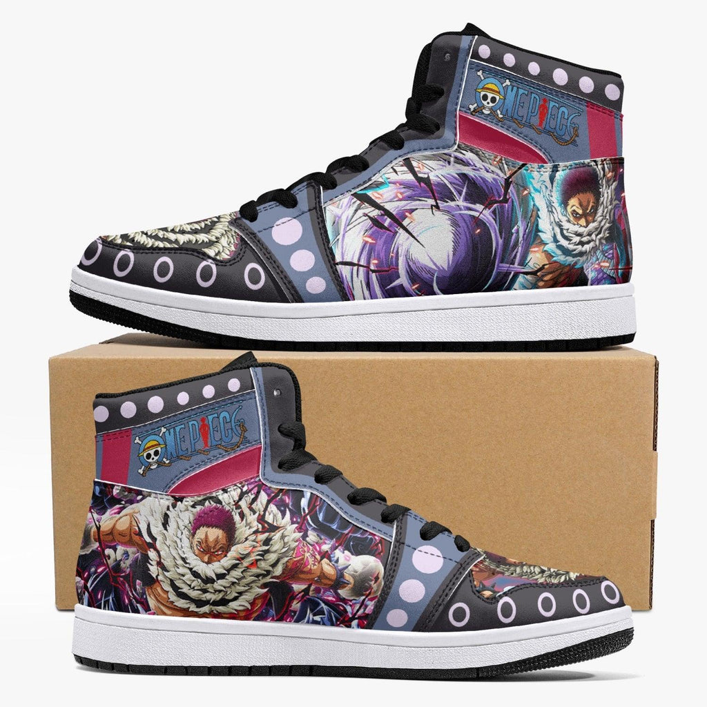 Morukai "Charlotte Katakuri One Piece Mid 1 Basketball Shoes