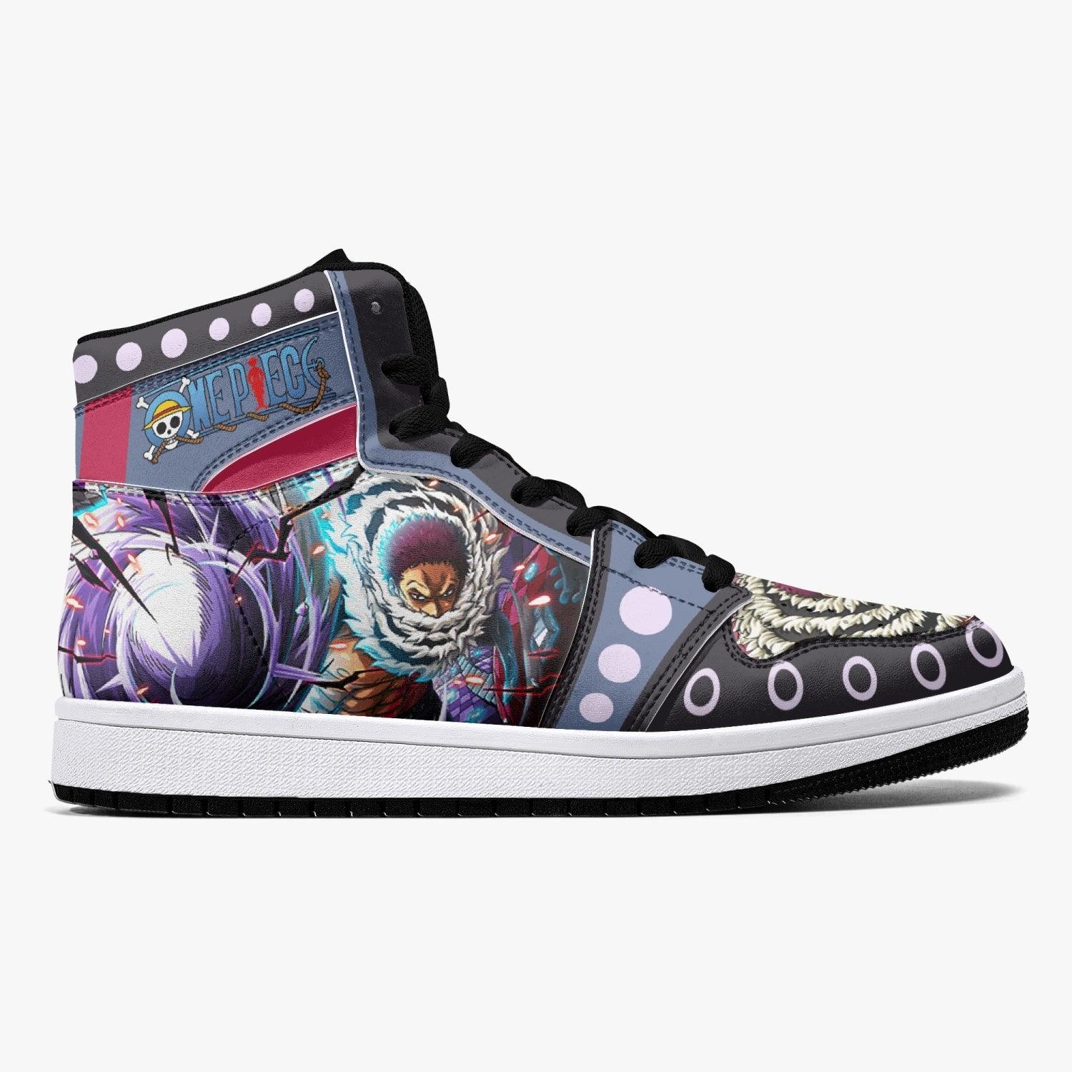 Morukai "Charlotte Katakuri One Piece Mid 1 Basketball Shoes