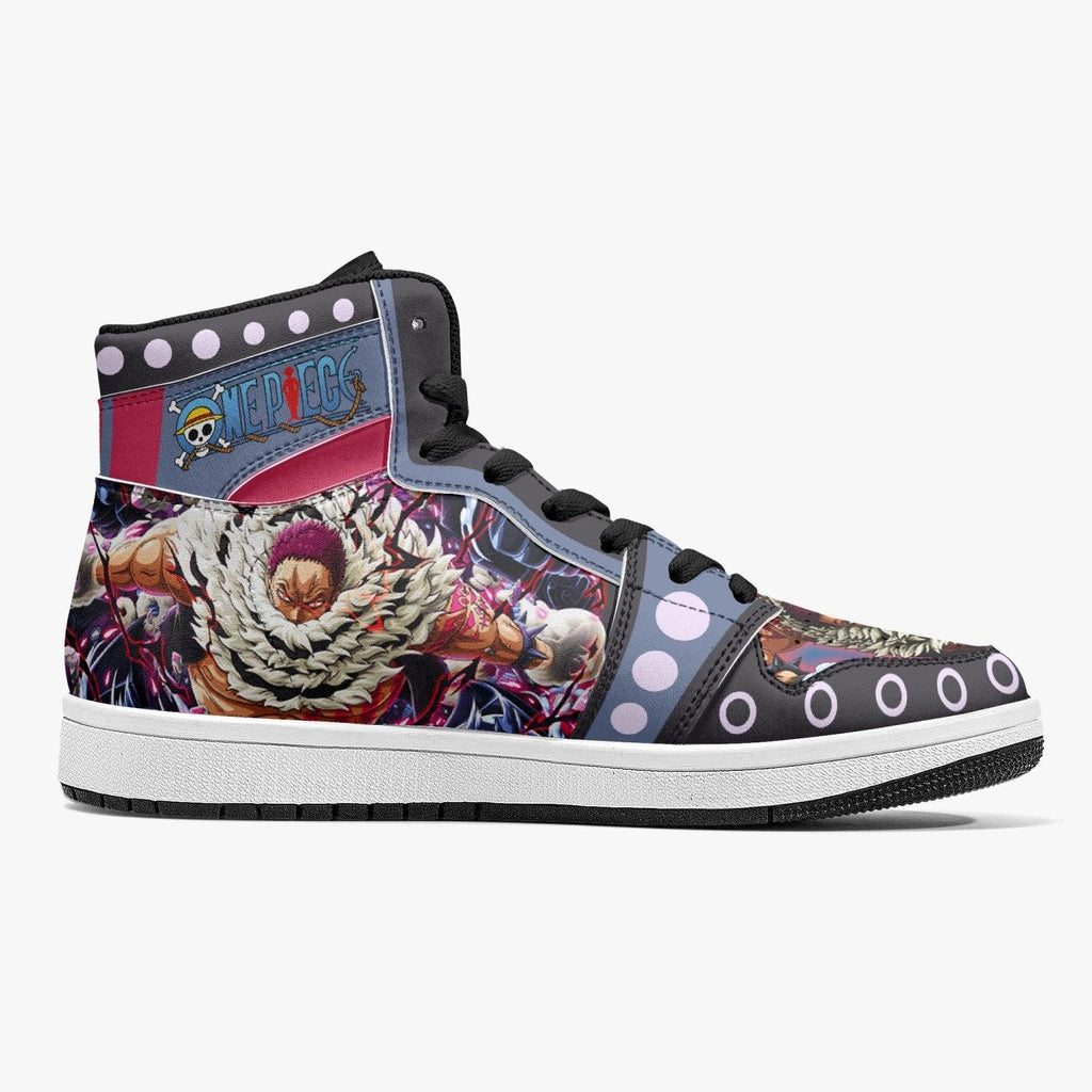 Morukai "Charlotte Katakuri One Piece Mid 1 Basketball Shoes