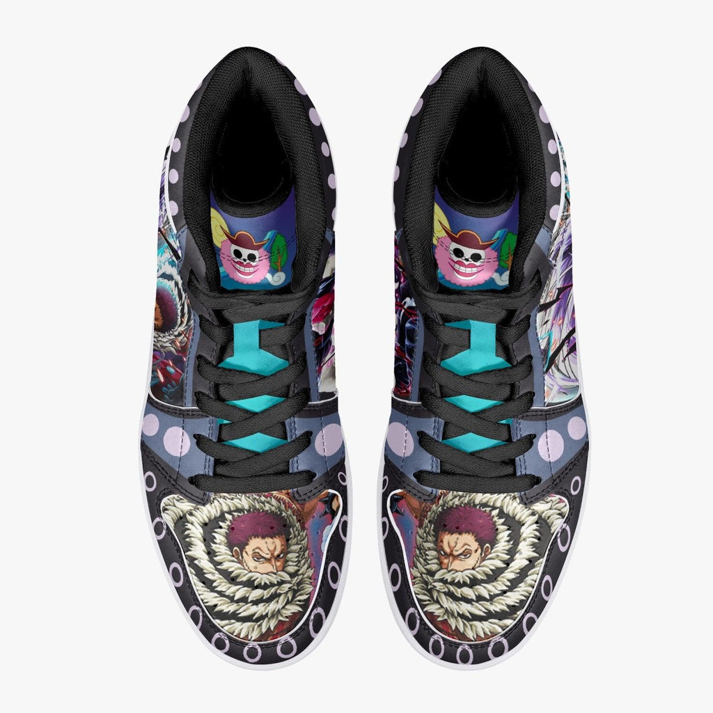 Morukai "Charlotte Katakuri One Piece Mid 1 Basketball Shoes