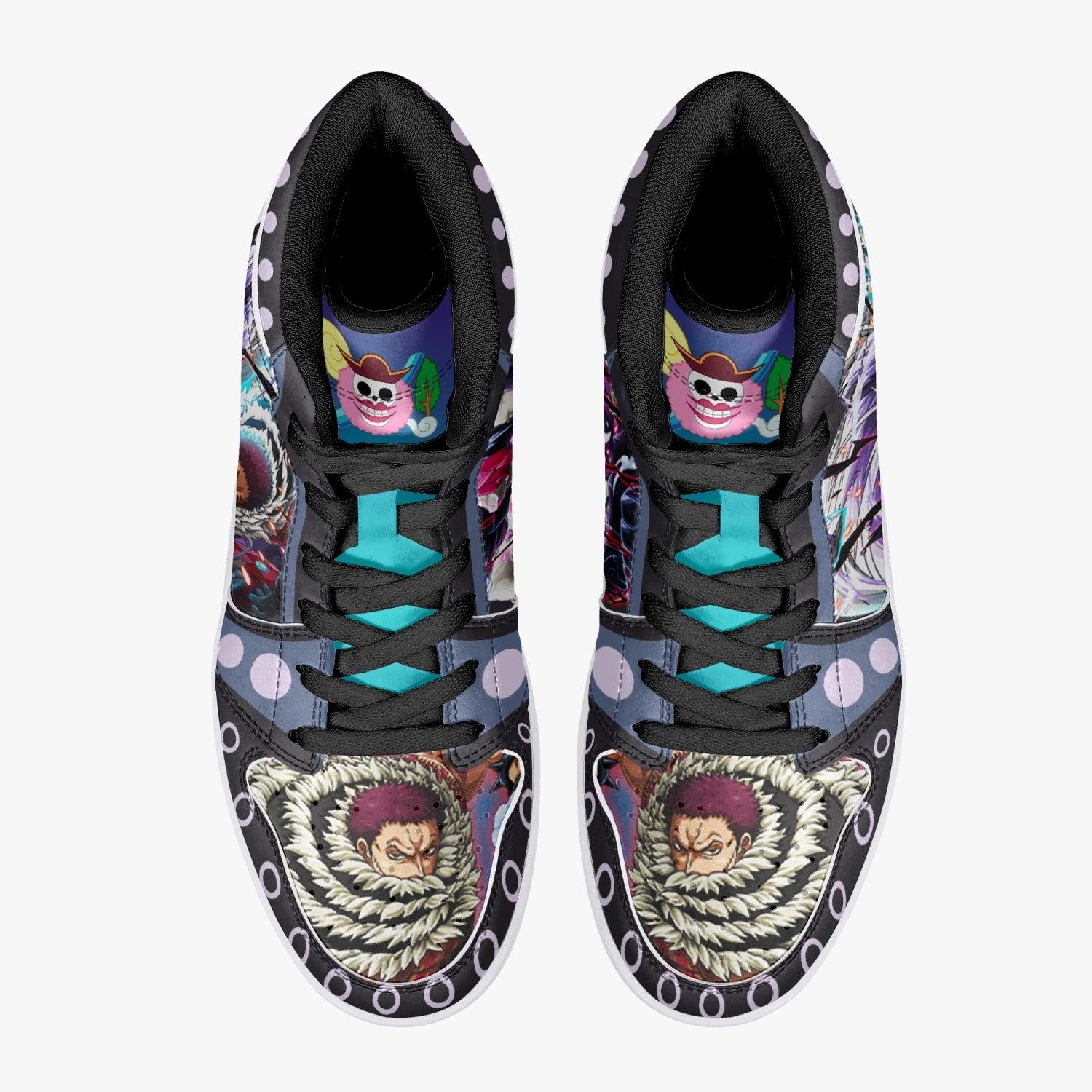 Morukai "Charlotte Katakuri One Piece Mid 1 Basketball Shoes