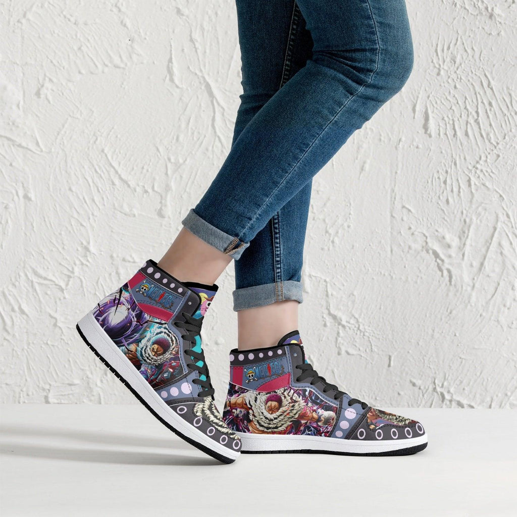 Morukai "Charlotte Katakuri One Piece Mid 1 Basketball Shoes