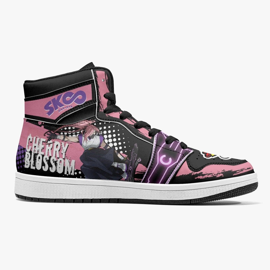 Morukai "Cherry Blossom SK8 the Infinity Mid 1 Basketball Shoes