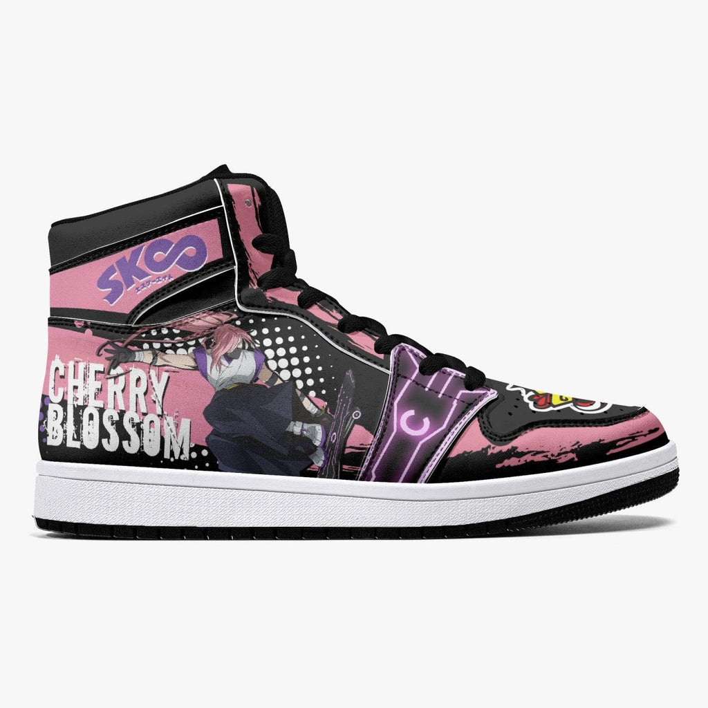 Morukai "Cherry Blossom SK8 the Infinity Mid 1 Basketball Shoes