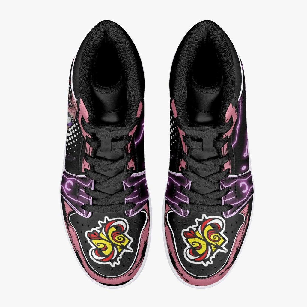 Morukai "Cherry Blossom SK8 the Infinity Mid 1 Basketball Shoes