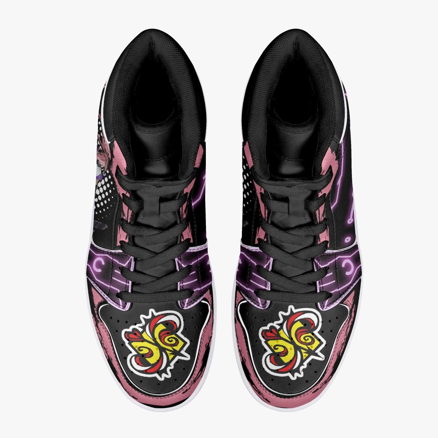 Morukai "Cherry Blossom SK8 the Infinity Mid 1 Basketball Shoes